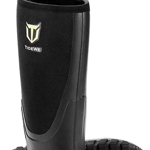 TIDEWE Rubber Boots for Men Multi-Season, Waterproof Rain Boots with Steel Shank - Picture 2 of 12